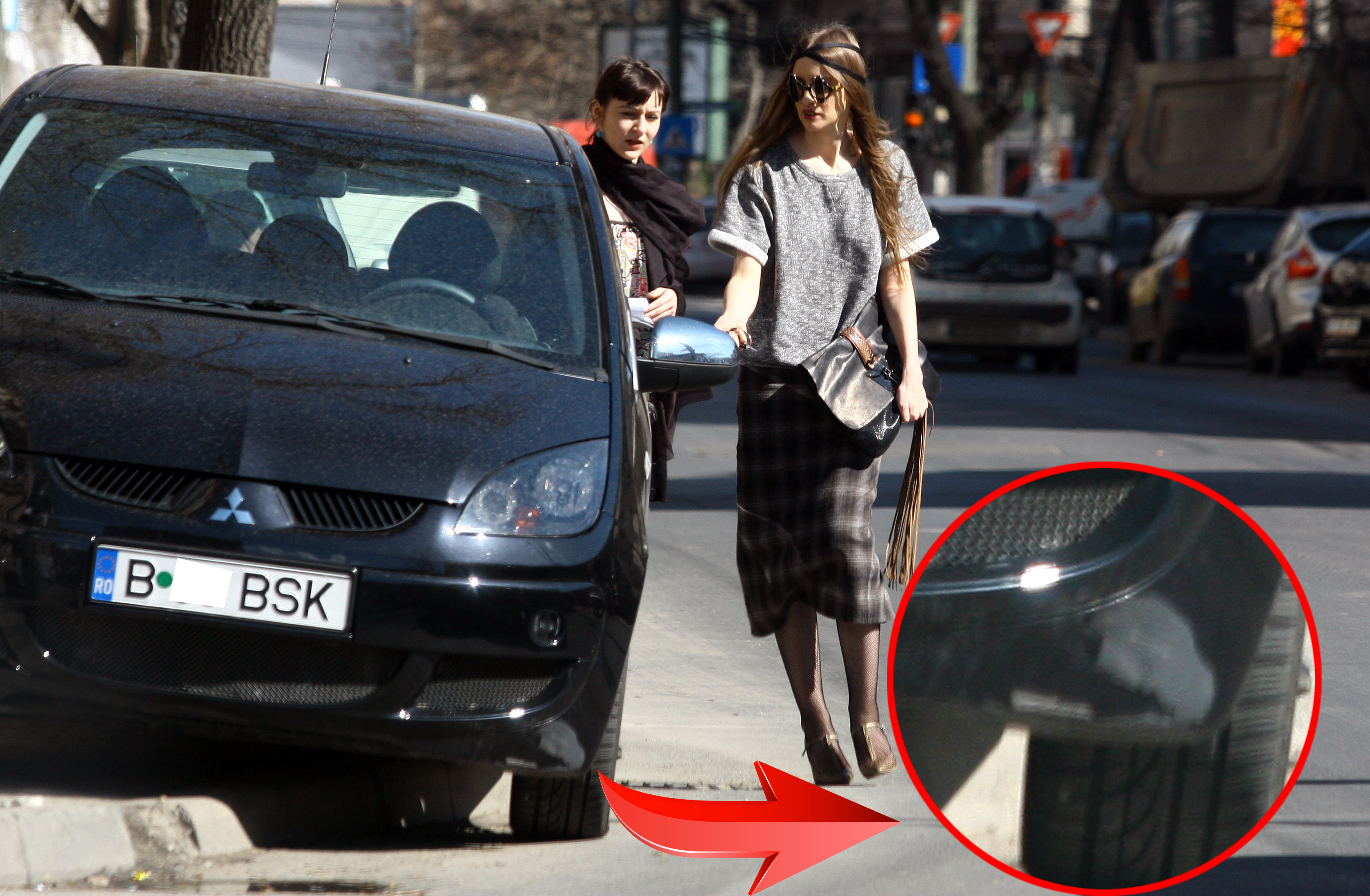 In momentul in care Iulia i-a predat-o lui Mihai, masina era avariata