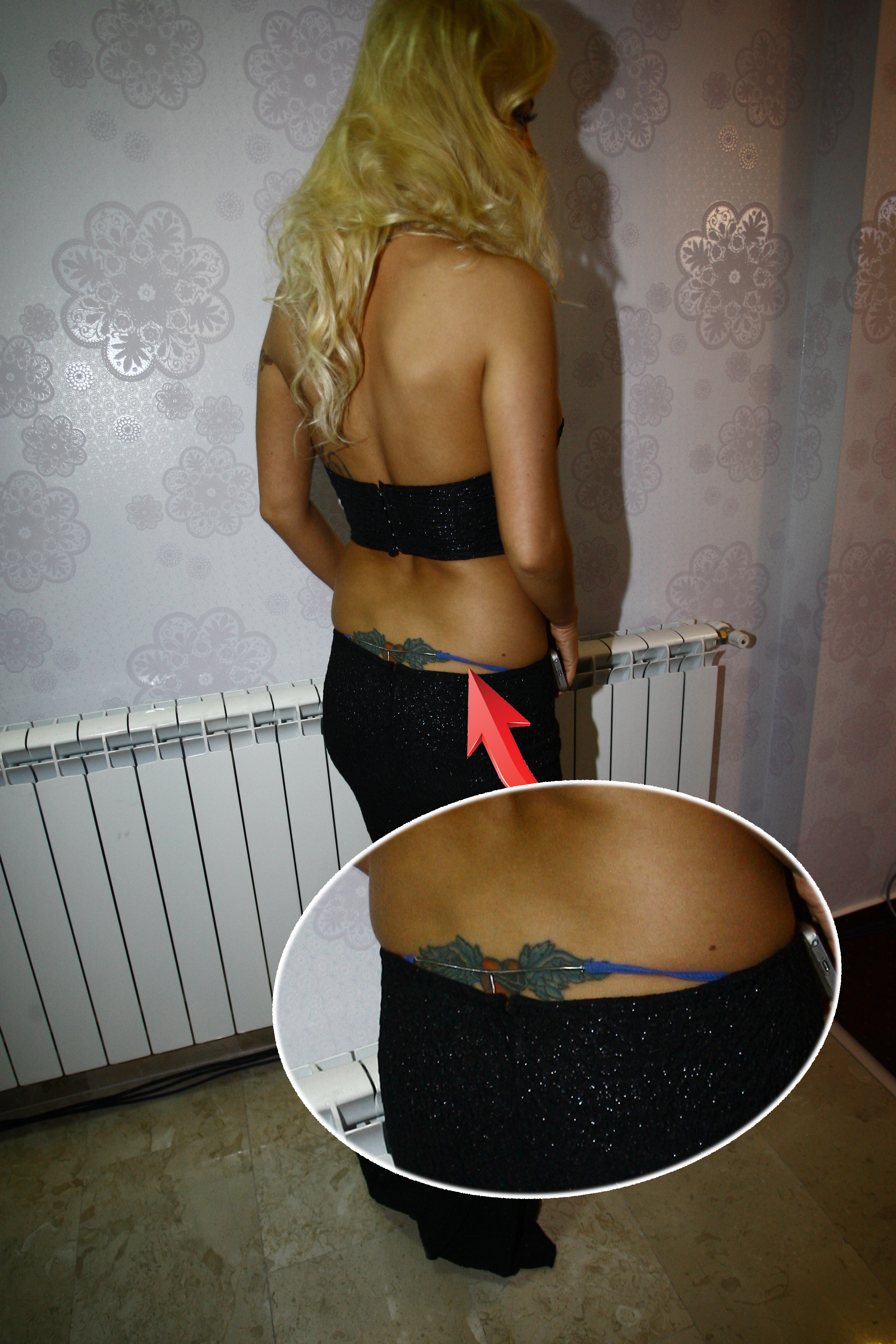 Simona a optat pentru o lenjerie extrem de sexy