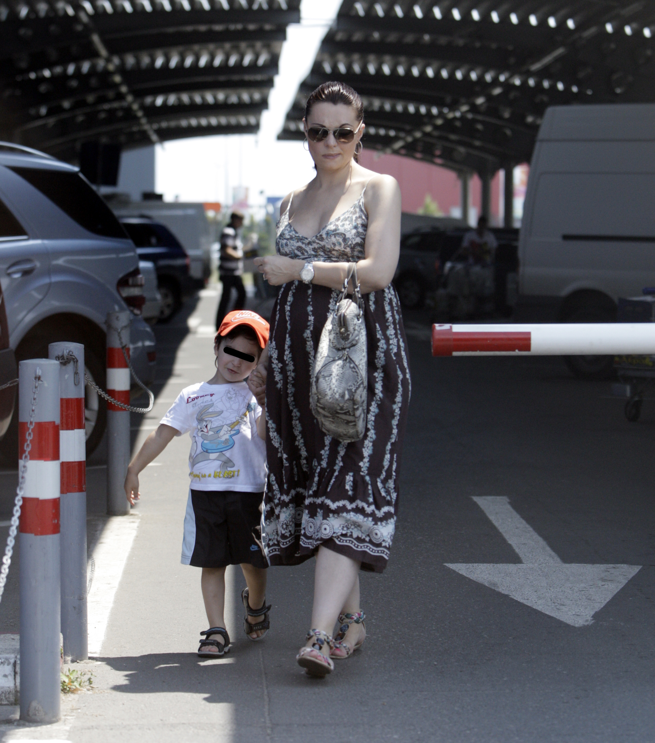 La aceeasi strategie a recurs si sora Andreei Marin, Cristina, atunci cand a ramas insarcinata