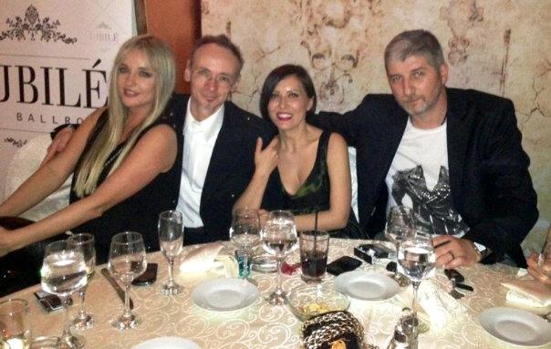 Mihai Albu, Tania Budi, Monica Vlad si sotul ei