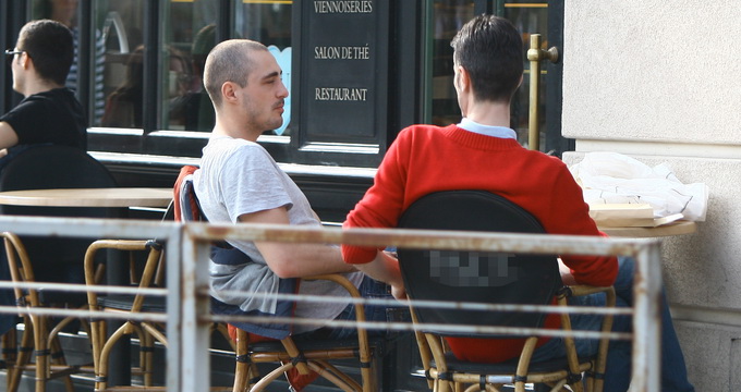 Vladimir Draghia a mers la un local de fite din zona Dorobanti
