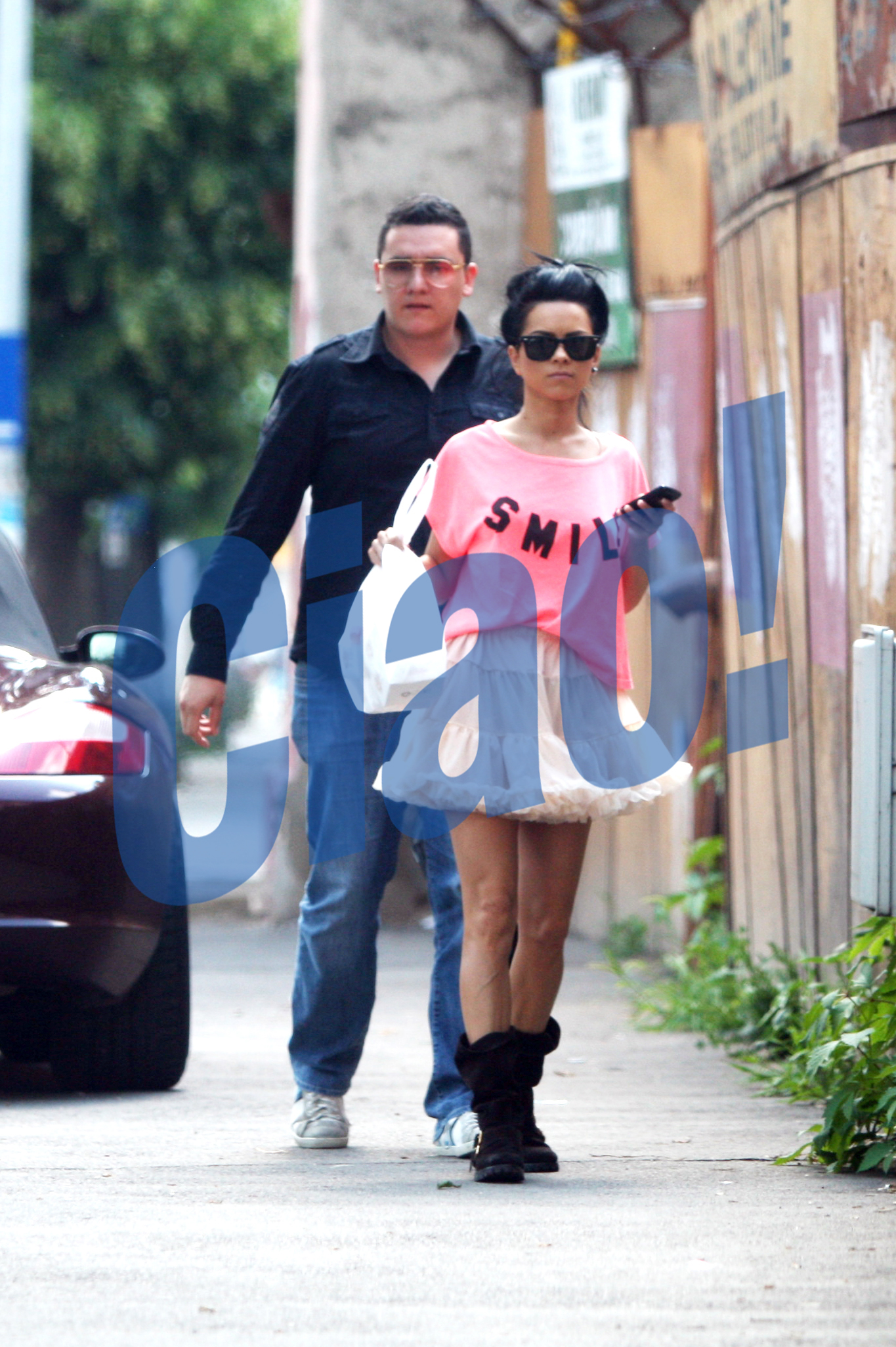 Cu Inna, Lucian s-a ferit sa-si arate sentimentele in public