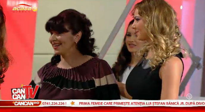 Roxana Ionescu si mama ei, Liliana