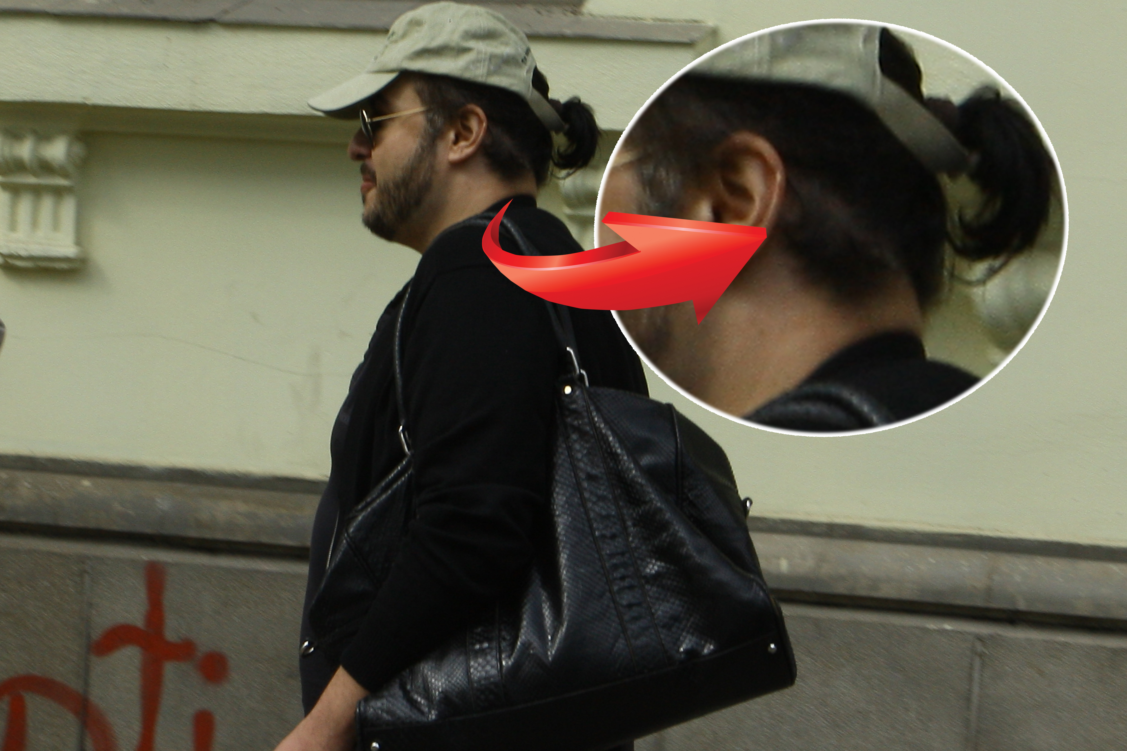 Din aceasta zona i-au fost prelevate 2500 de fire de par