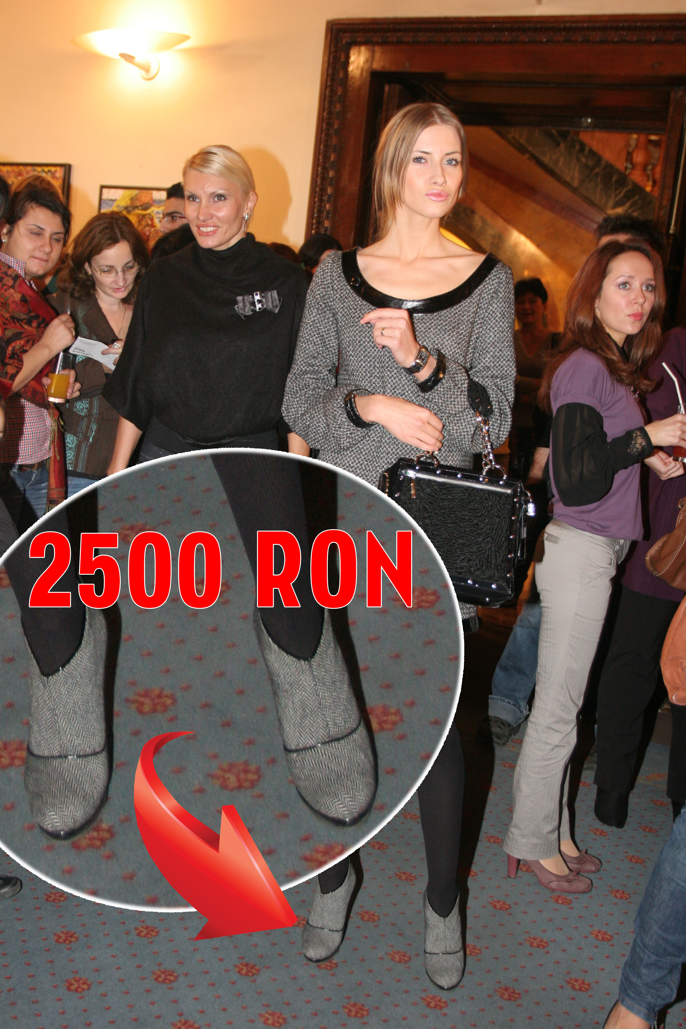 Fosta sotie a lui Mihai Albu a purtat la un eveniment monden incaltari ce valorau cat trei salarii minime pe economie