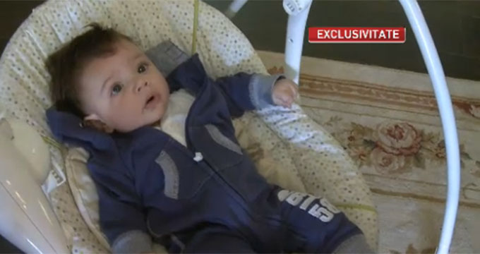 Luca Andrei, fiul Andreei Bododel si al lui Tibi Balan