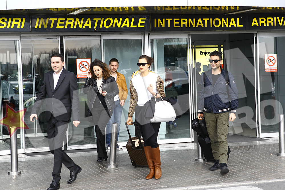 Irina a ajuns la Bucuresti putin inainte de ora 18.00