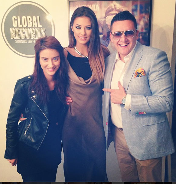 Antonia Iacobescu si Lucian (dreapta)