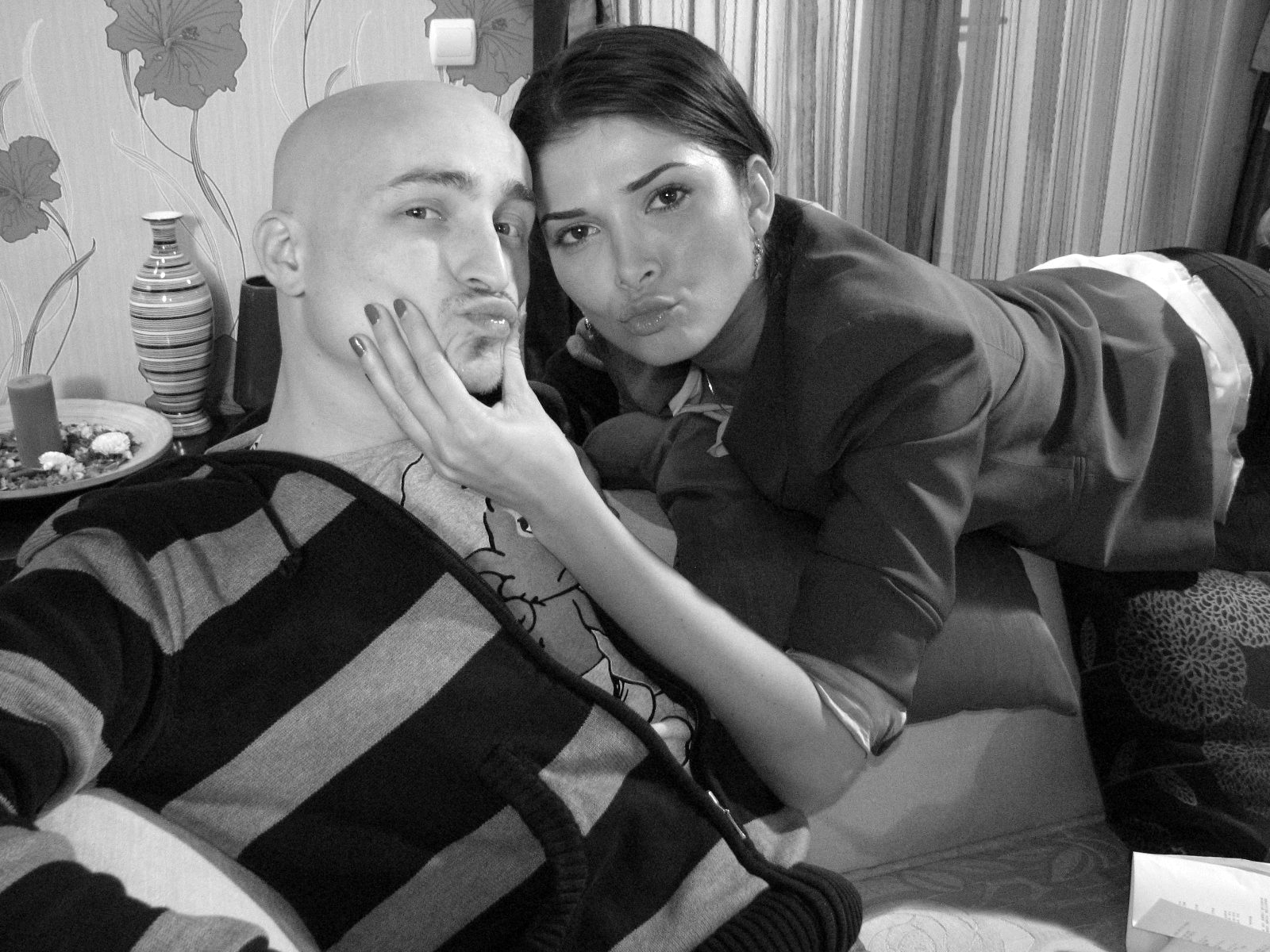 Alina si Cristian au foarte multe poze impreuna