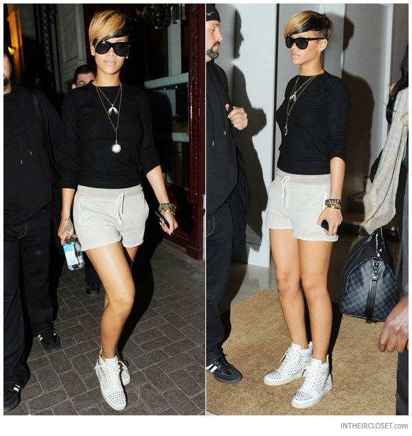 Cantaretul a fost cucerit de extravagantele incaltari dupa ce le-a vazut in picioarele Rihannei si ale altor dive de peste Ocean