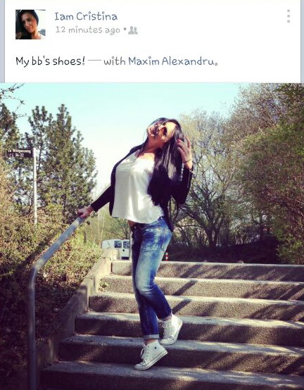 Bruneta este de ceva vreme in Germania, acolo unde joaca Maxim