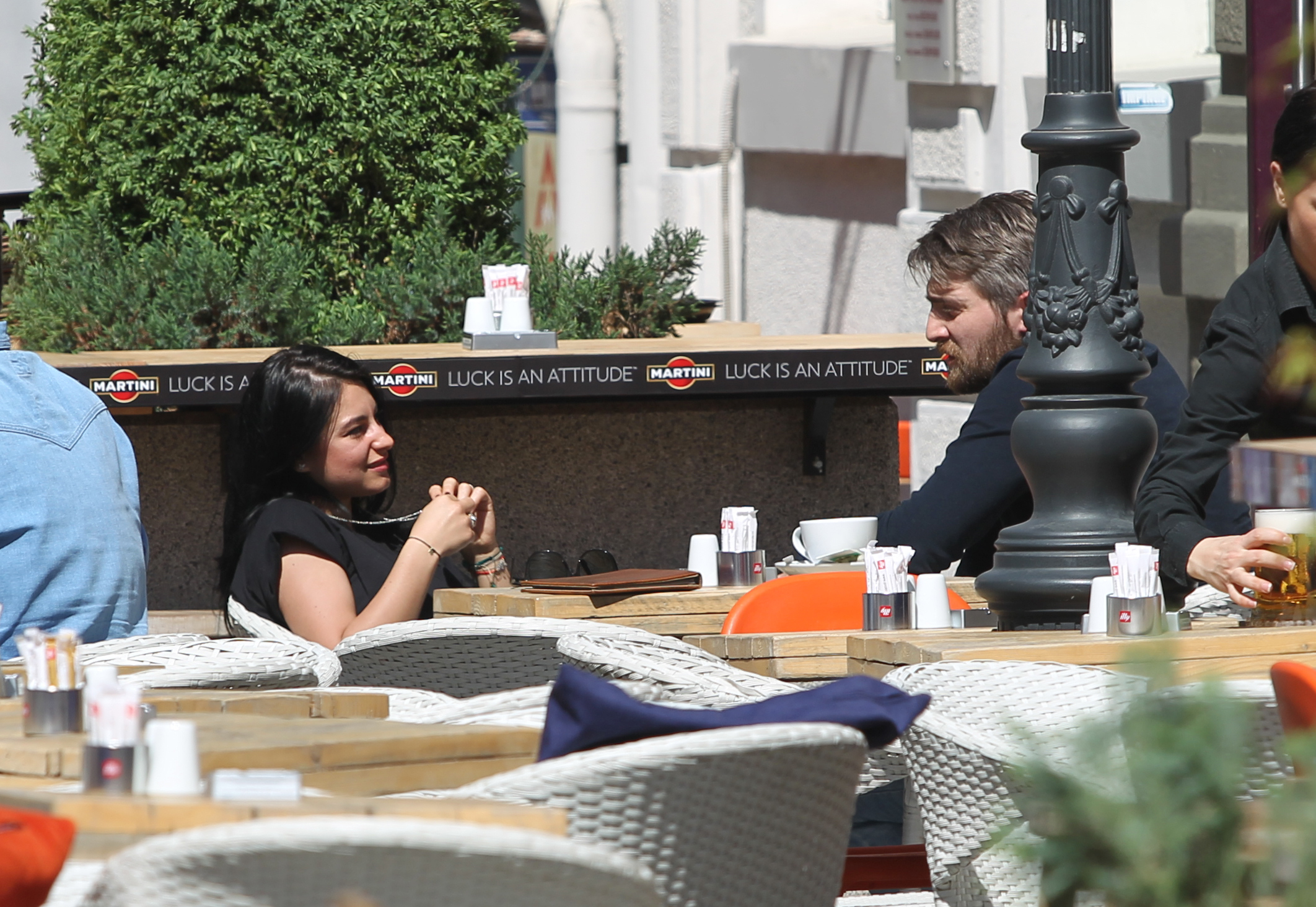 Maican si Panc au dat semne ca se simt foarte bine impreuna