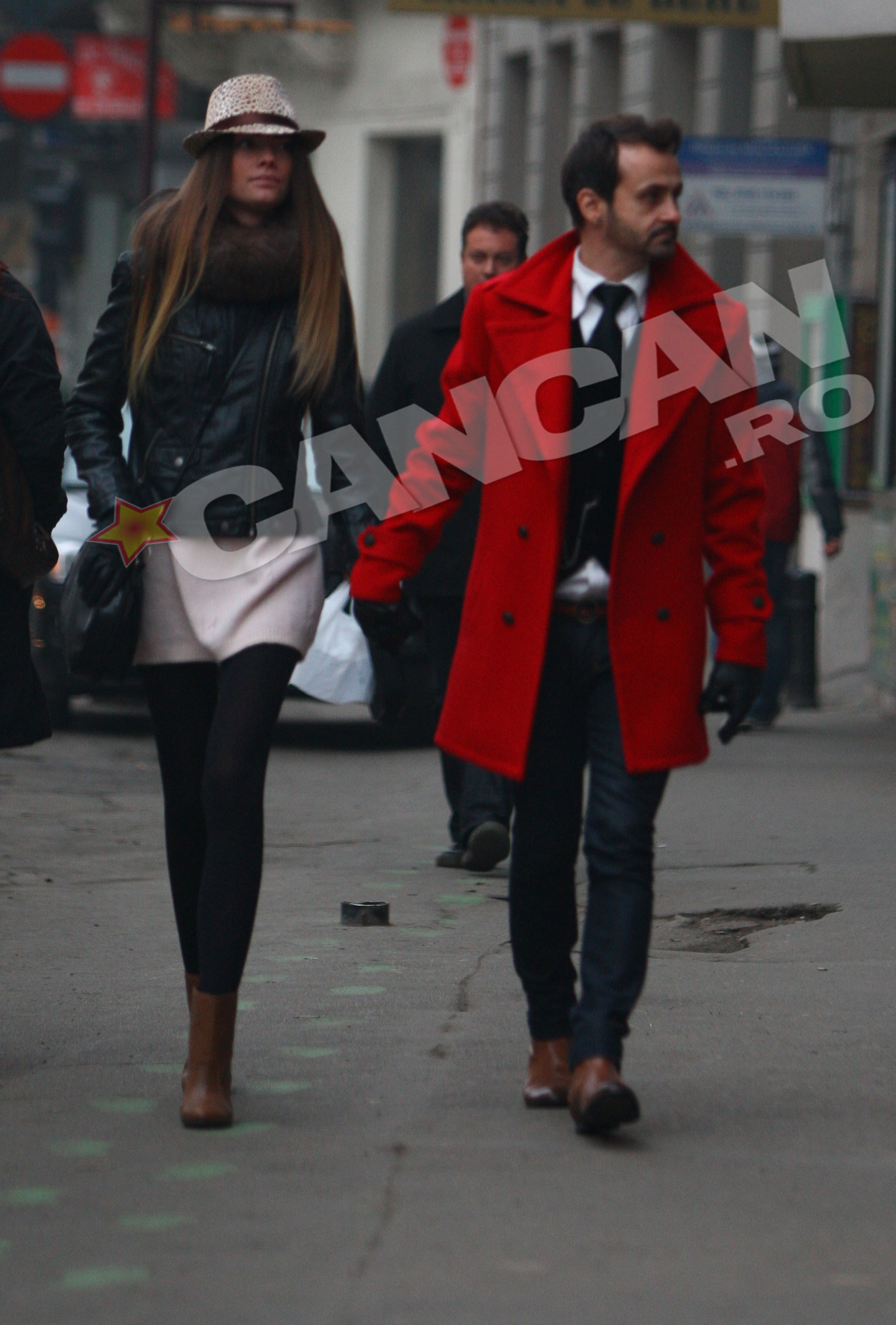 Ramona Popescu si designerul Florin Dobre