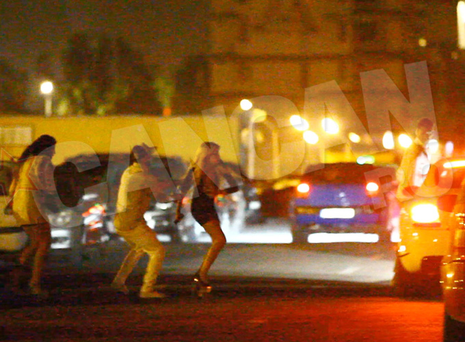 Furioasa, Sanziana a sarit sa-l bata pe iubitul ei