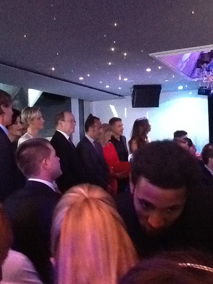 Bote a petrecut alaturi de printul Albert de Monaco, la inaugurarea unui dintre cele mai exclusiviste cluburi de pe Coasta de Azur