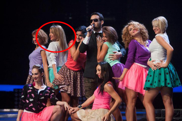 Flavia a facut parte din trupa de dans de la X-Factor