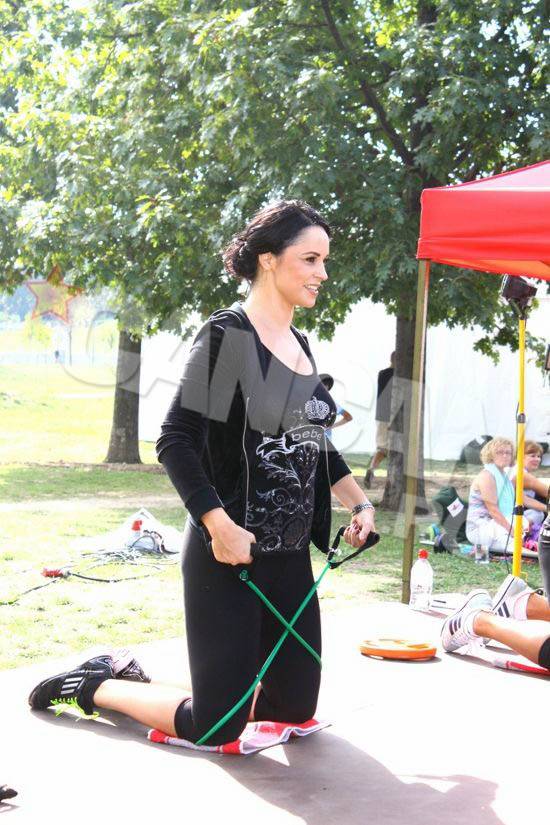 Fosta sotie a lui Banica Jr. a reusit sa slabeasca in repetate randuri, in timp record, cu ajutorul sportului, dar, la fel de repede, s-a si ingrasat