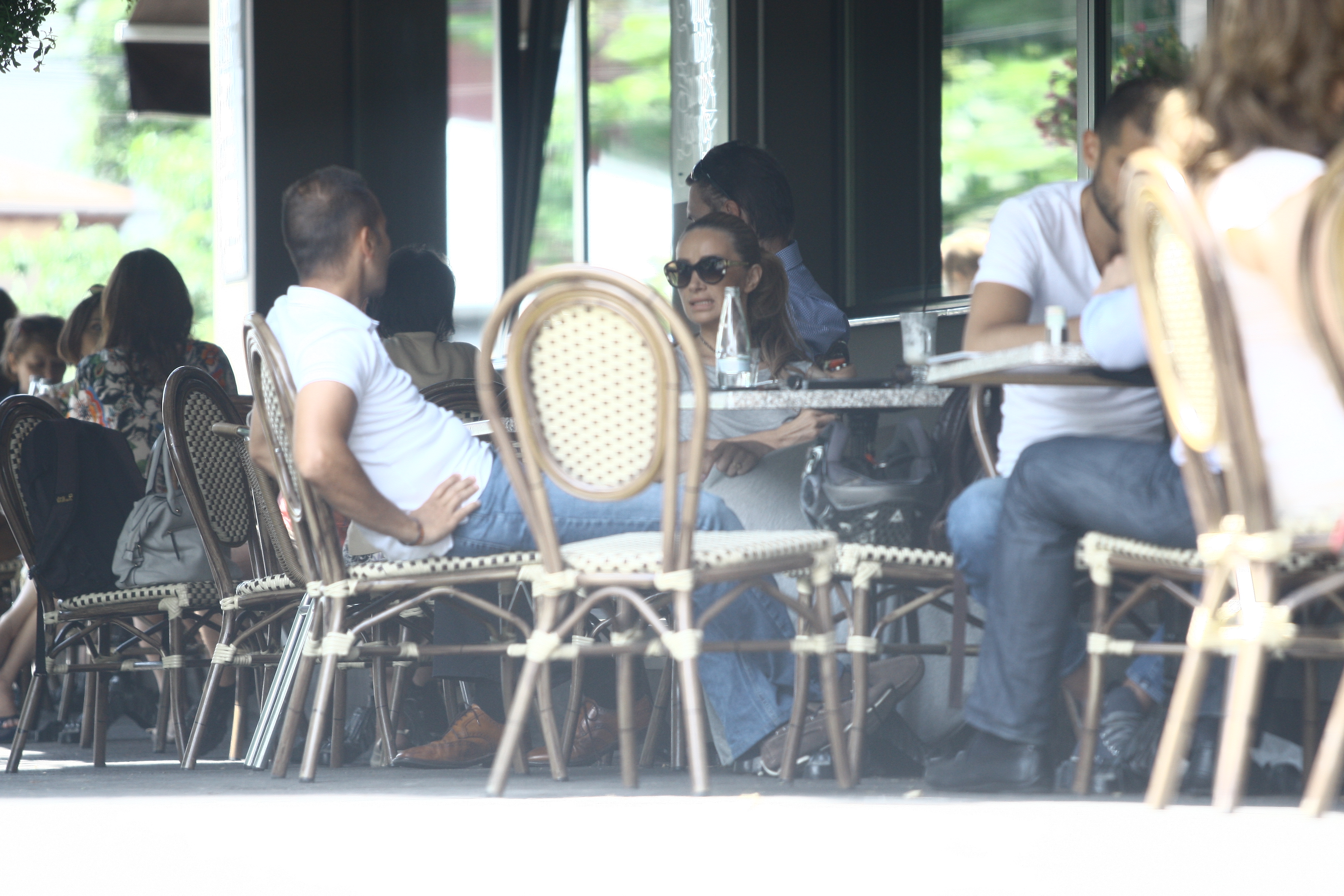 Andreea a stat bosumflata pe toata perioada intalnirii