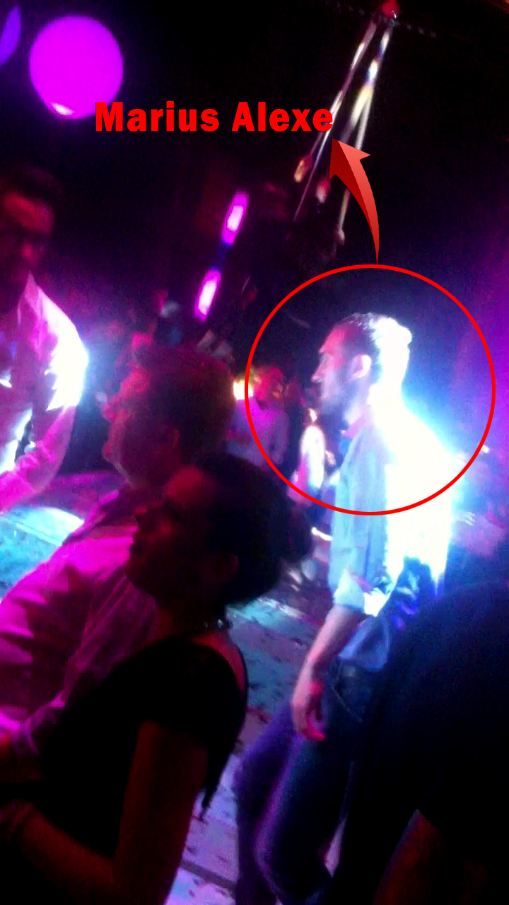 Marius Alexe se intoarce la masa lui bucuros ca a tinut sub frau un scandal