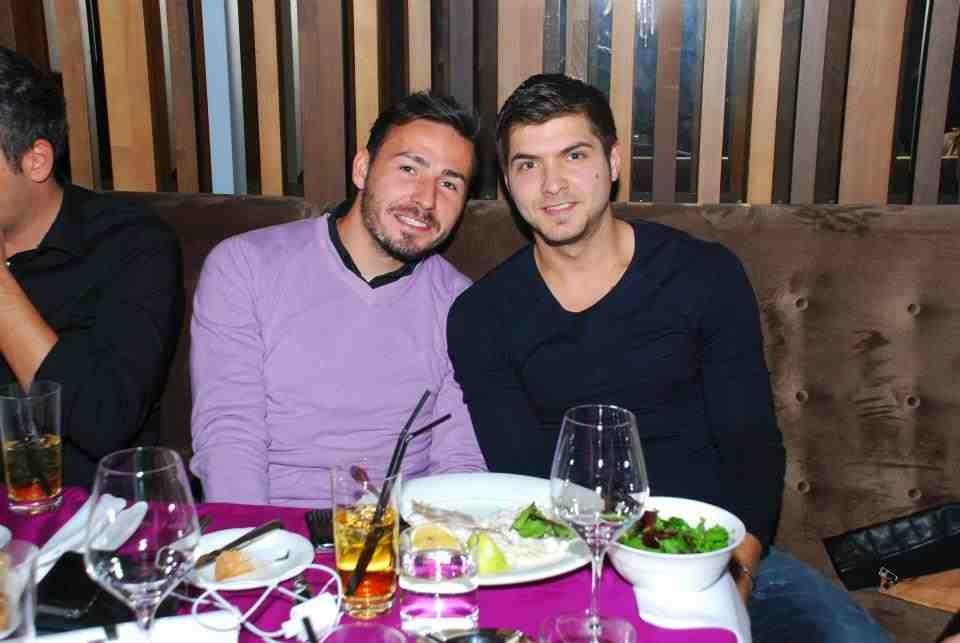 Robert este bun prieten cu fotbalistul Adi Cristea