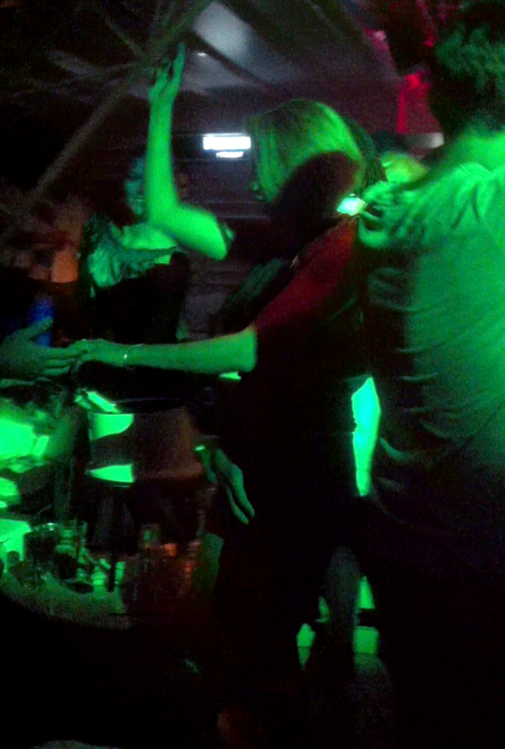 Pusa pe distractie, Rocsana a dansat incontinuu