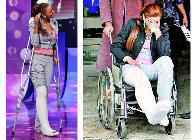 Bianca Dragusanu a ajuns la spital de nenumarate ori din cauza picioarelor