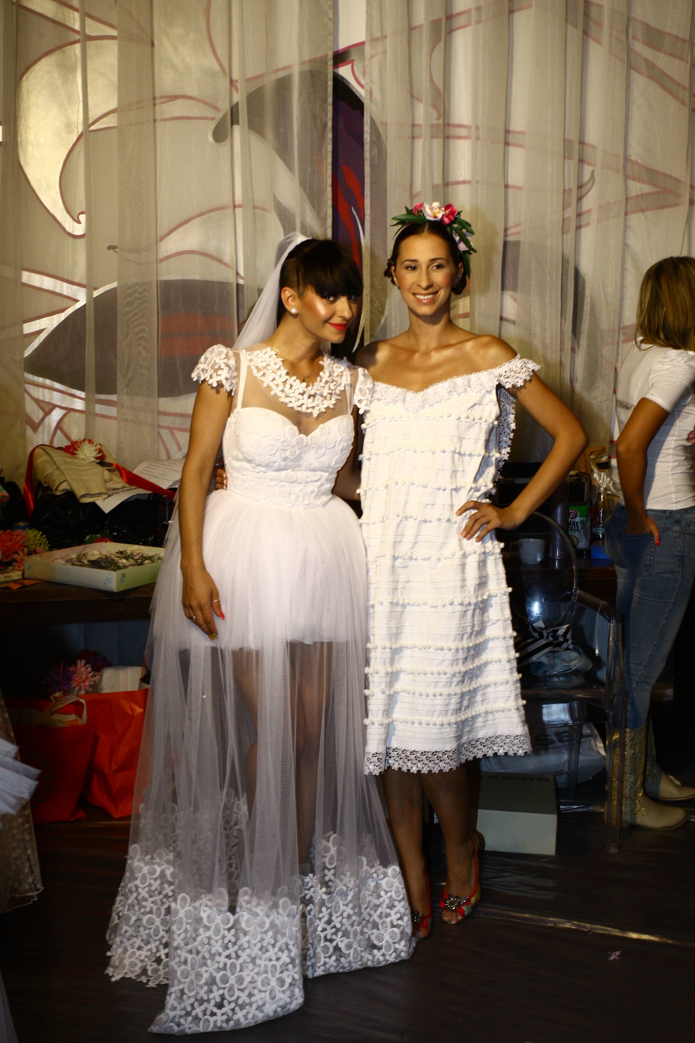 Giulia a fost mireasa colectiei semnata Maria Wonderlolita