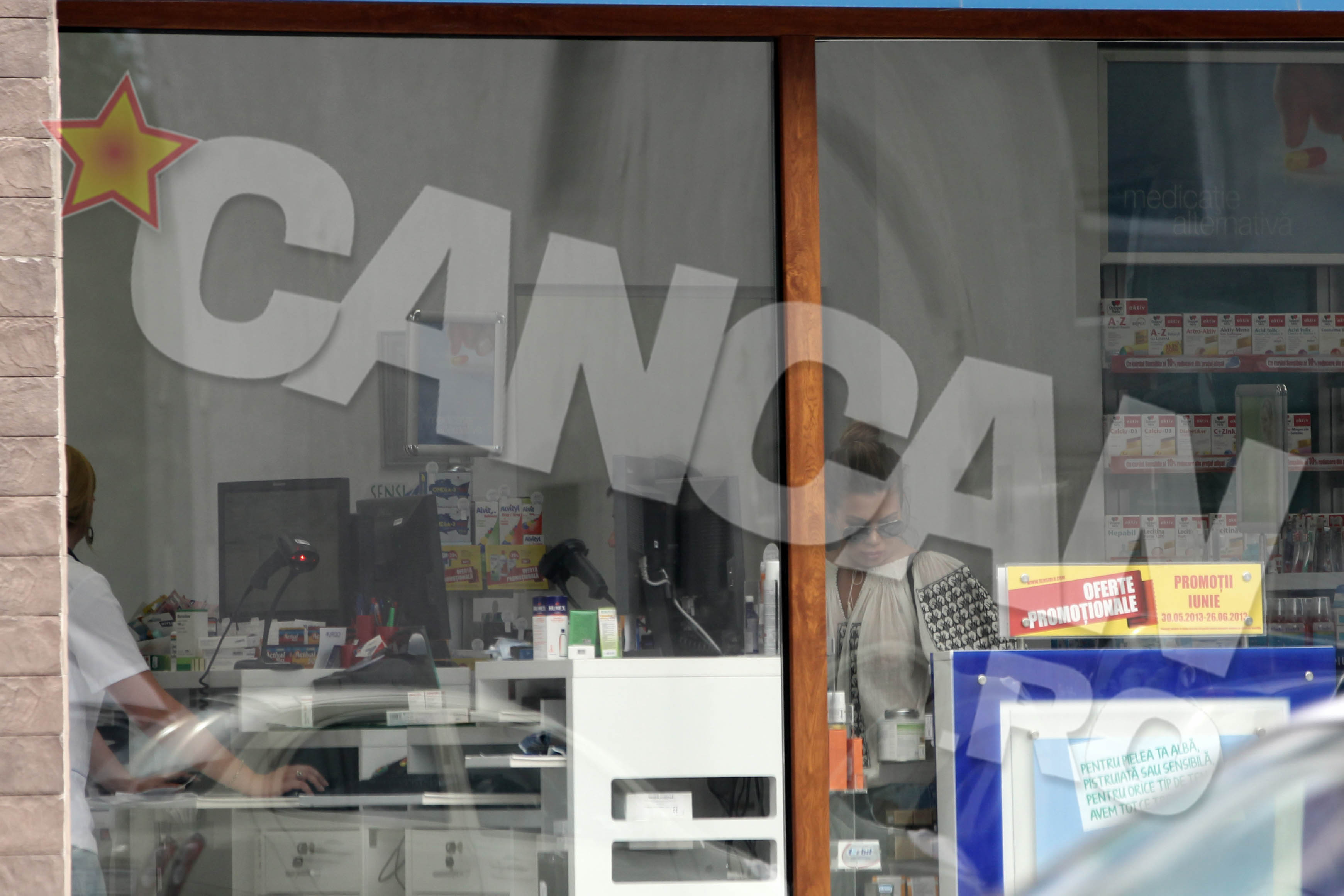 Gina a purtat ia doar pentru un drum la farmacie