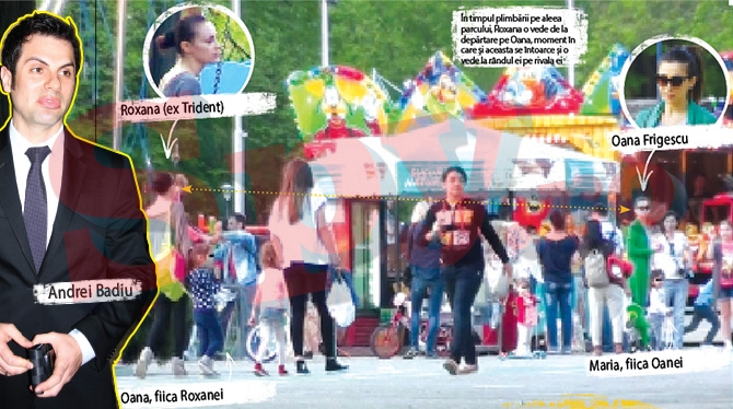 Revista Spy dezvaluia nu cu mult timp in urma ca Oana si Roxana s-au intalnit in parc intamplator si ca s-au ignorat. De aceasta data, nervii au scapat insa de sub control