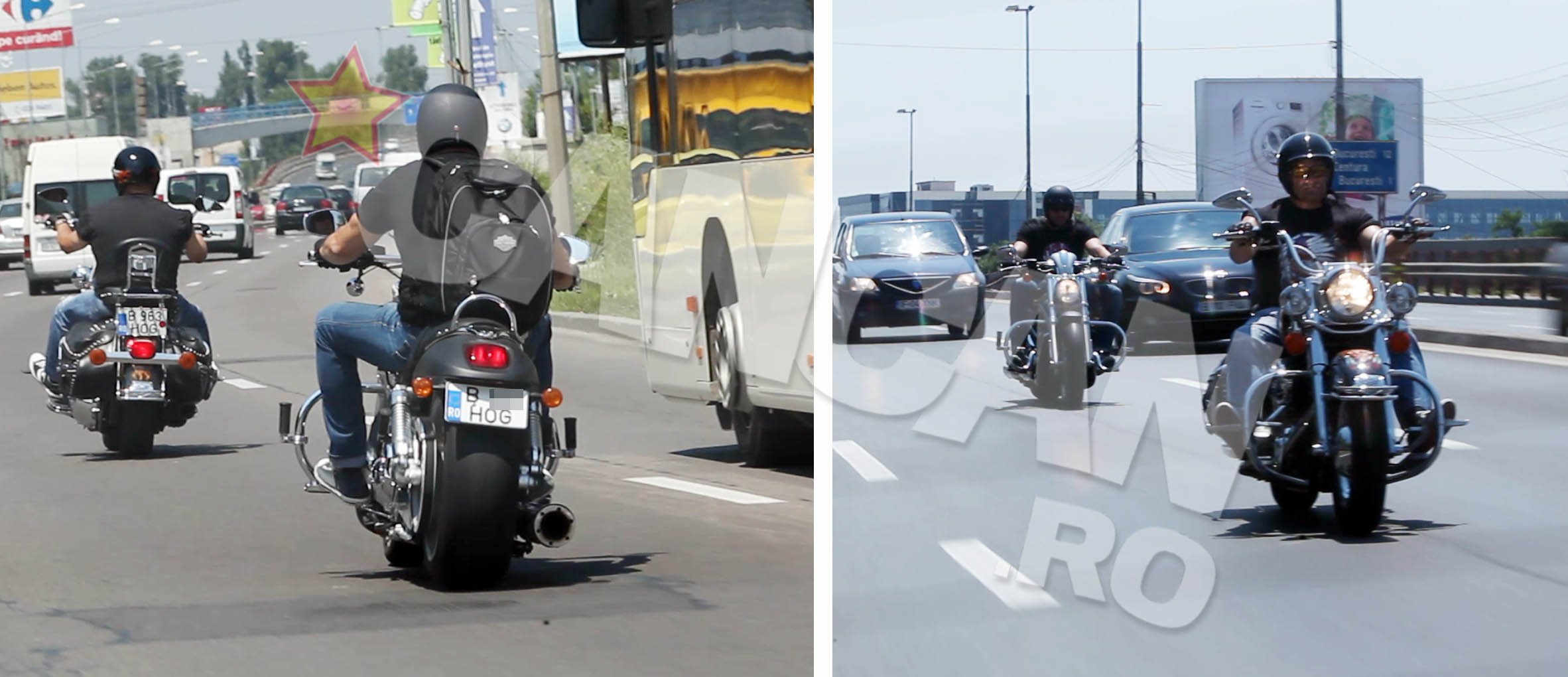 Cei doi fosti internationali au facut senzatie pe strazile Capitalei