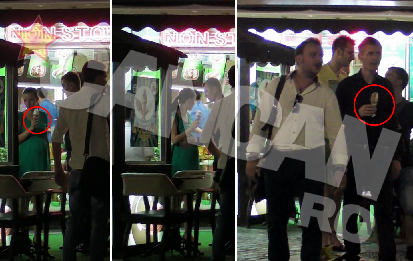 Sotia lui Grigorescu, Petronia, i-a deschis apetitul lui Gog pentru o inghetata... cu de toate!