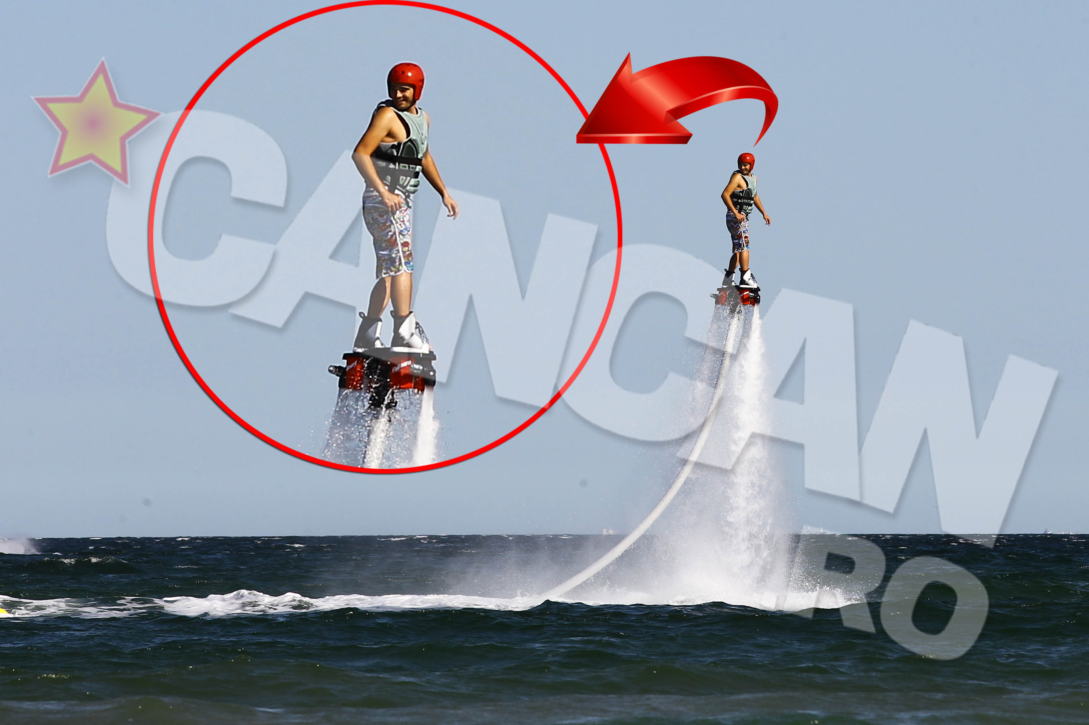 Nu a avut nicio ezitare, semn ca ii calca pe urma tatalui sau