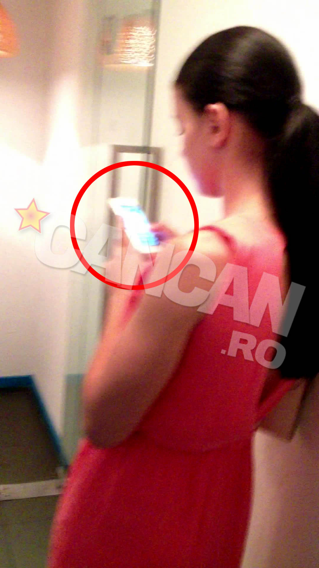 Putin dupa miezul noptii, fosta doamna Columbeanu s-a inchis in toaleta, in timp ce, prietena ingrijorata a decis sa organizeze o interventie in forta pentru a o scoate de acolo