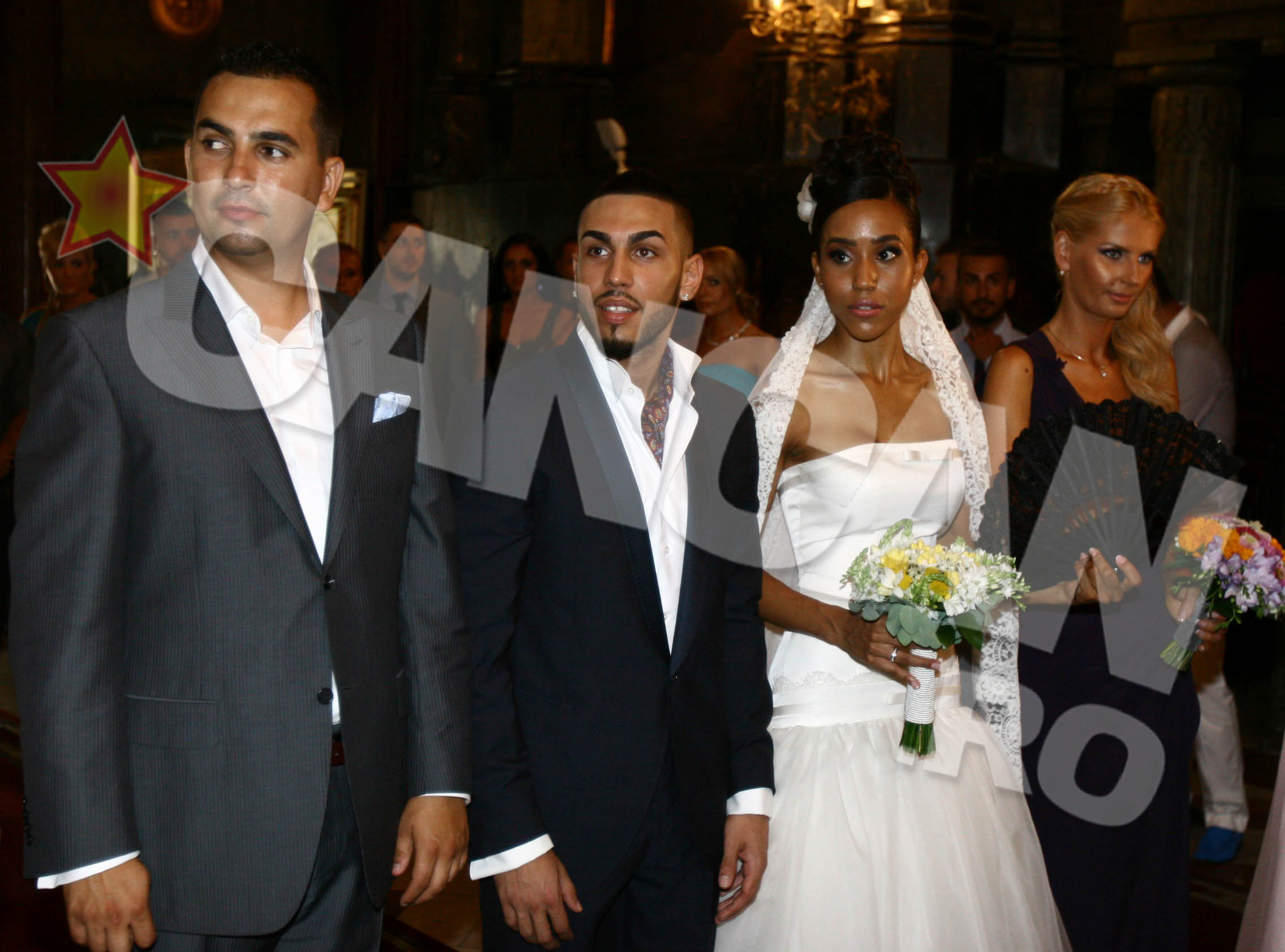 Alex Velea si Ana s-au casatorit in iulie 2010, iar nasi le-au fost Andreea Banica si Lucian Mitrea, impresarul artistului