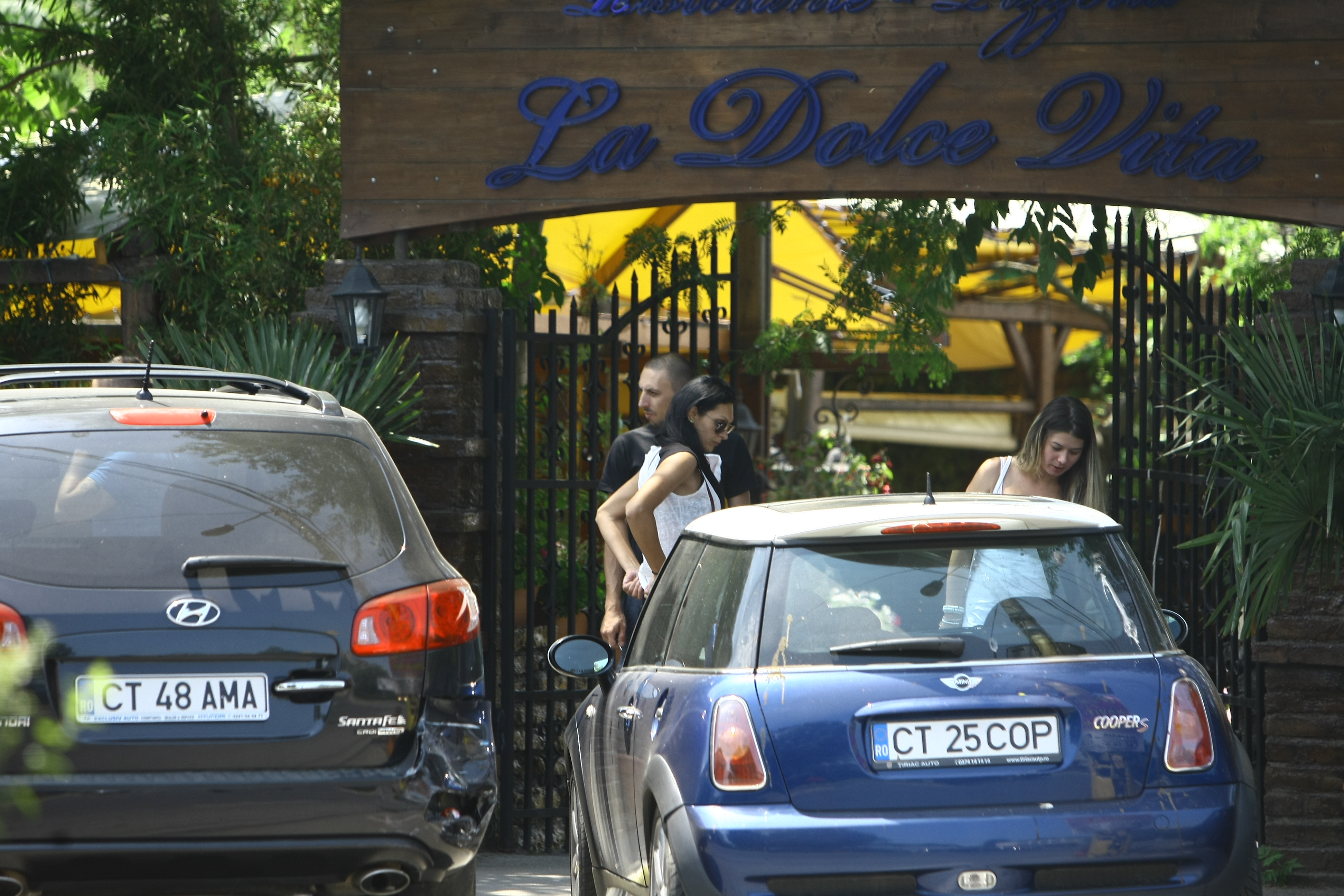Producatorul si fosta sotie au mers impreuna la un restaurant din Constanta