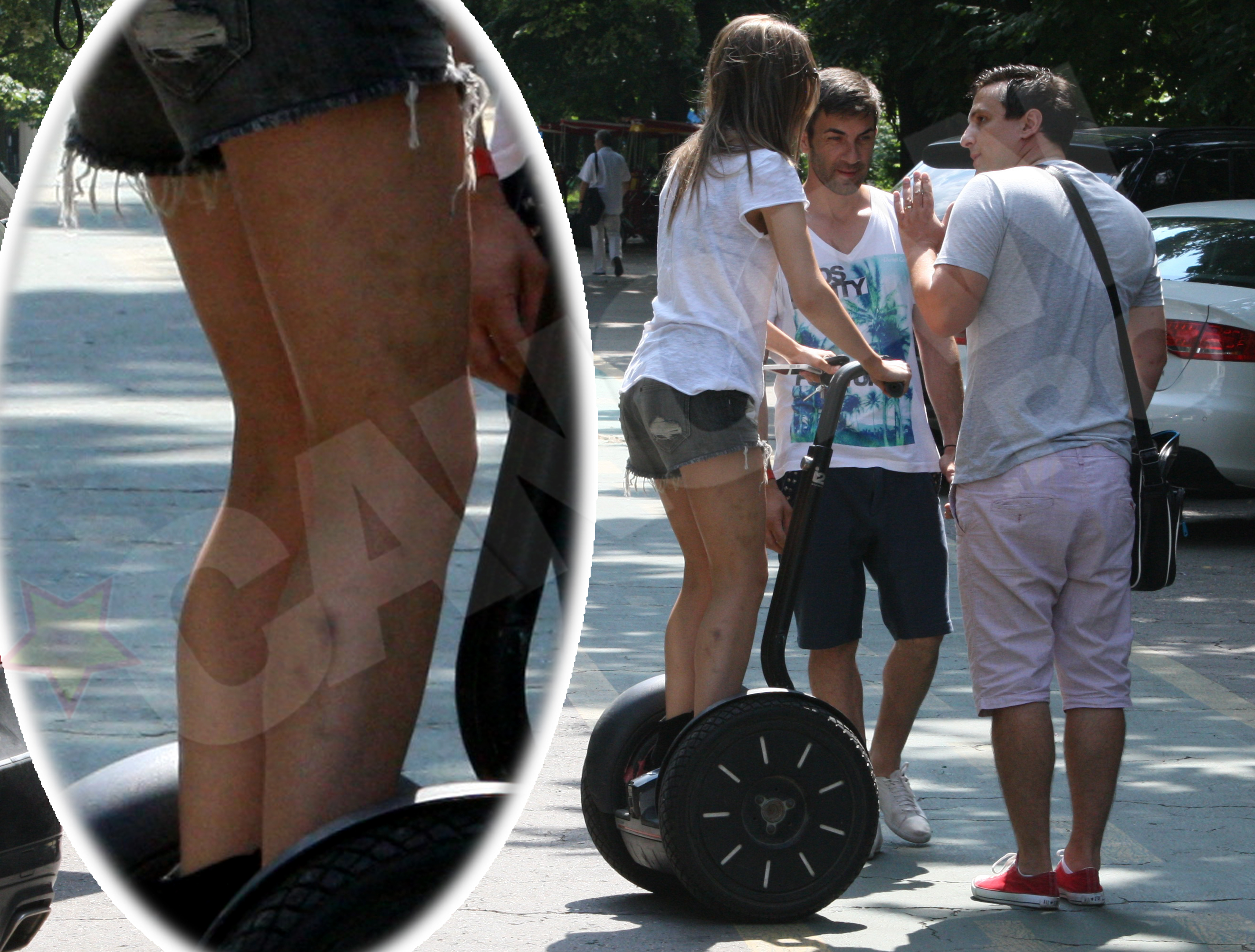 Adela Popescu nu s-a grabit sa-si ascunda vanataile