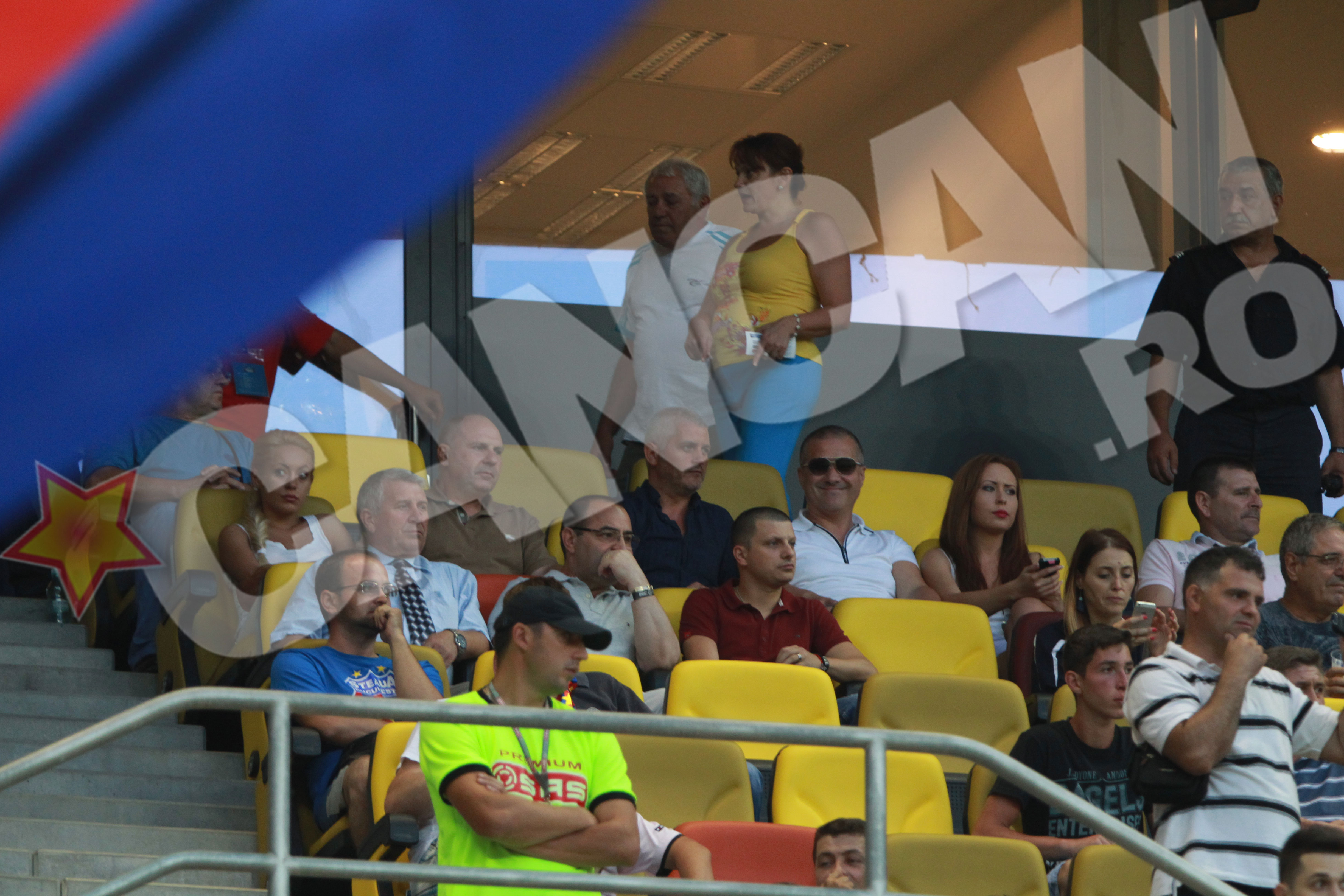 Virgil Iantu nu a putut lipsi de la cel mai important meci al Stelei