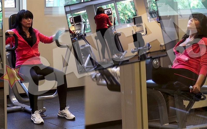 Mariana Moculescu a strans din dinti si si-a facut exercitiile fara sa comenteze