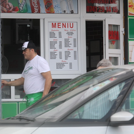 Constantin Iosef la fast-food-ul sau