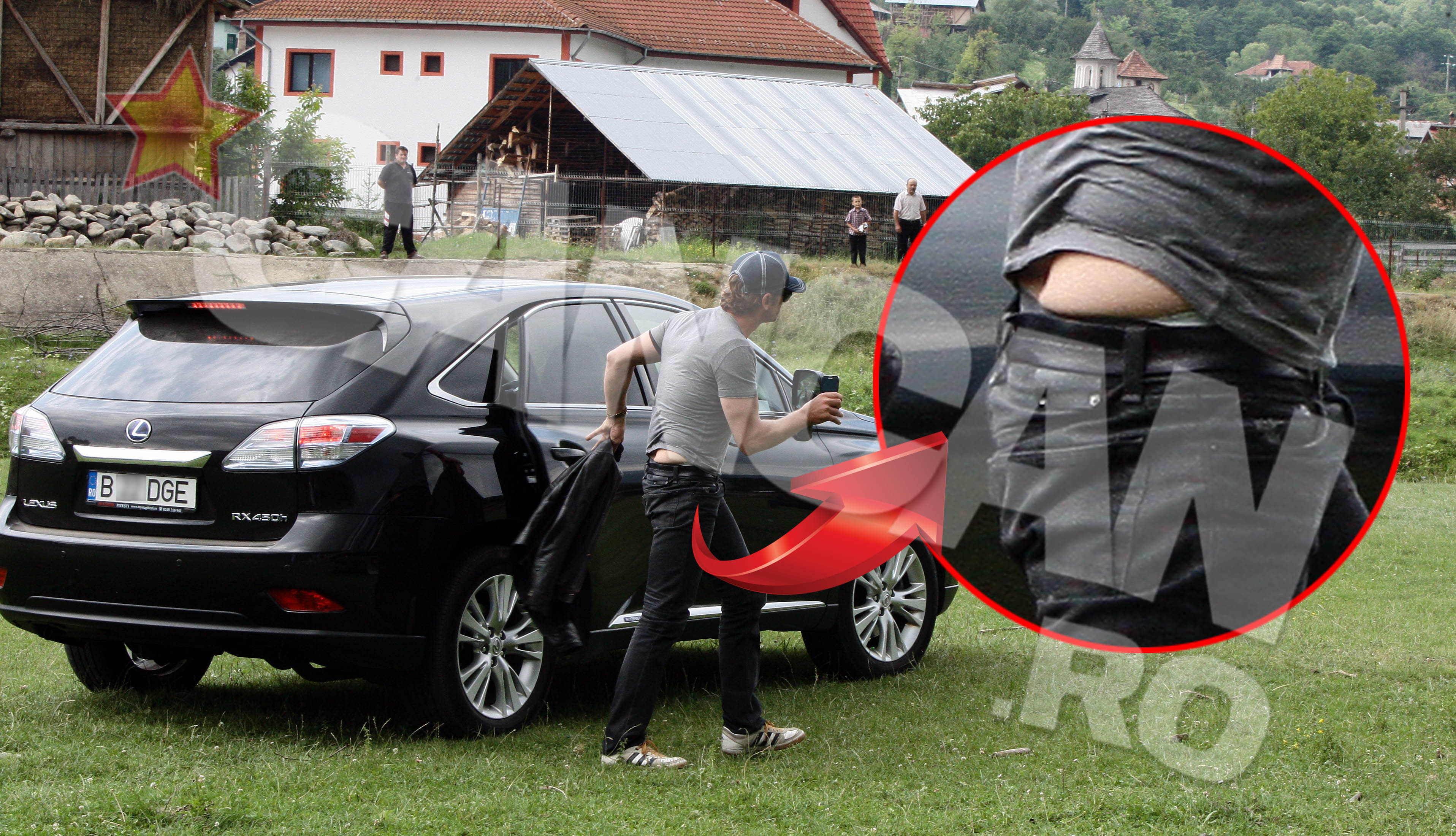 Colacelul buclucat a cam sifonat imaginea impecabila a starului international