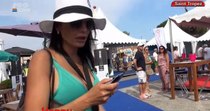 Brigitte Sfat si Ilie Nastase