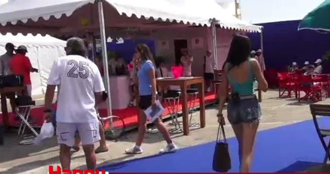 Brigitte Sfat si Ilie Nastase