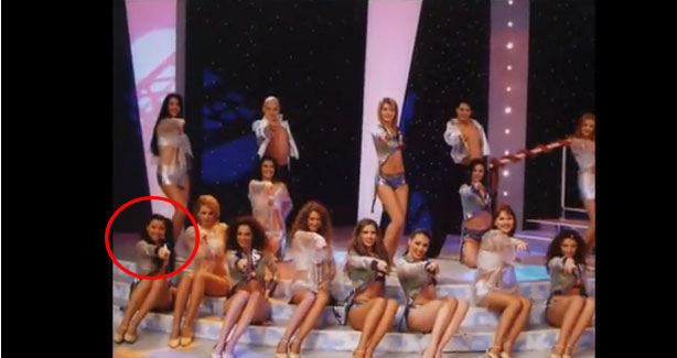 Corina, pe vremea cand facea parte din echipa