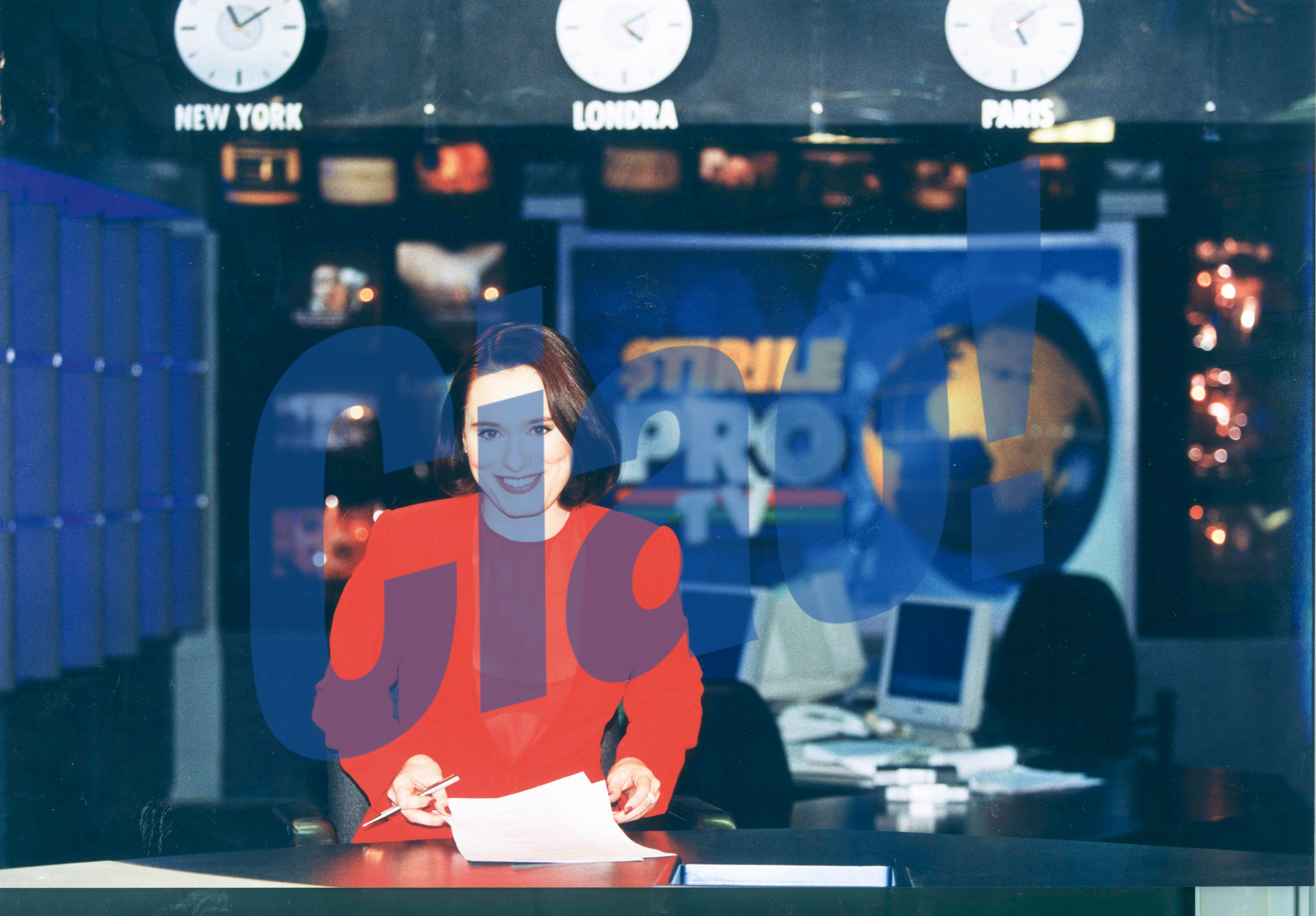 In urma cu 18 ani, la pupitrul stirilor Pro TV, cand a rostit pentru prima oara 