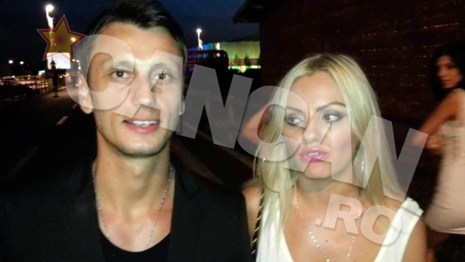 Alexandra Stan a iesit insotita si ... pazita de varul ei