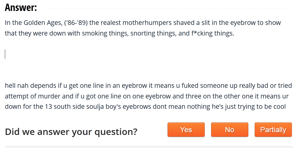 Un site explica intr-un mod inedit semnul, ca apartinand consumatorilor de droguri