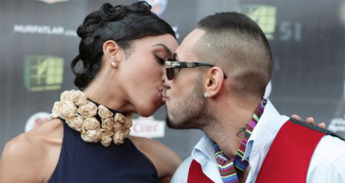 Alex Velea si sotia lui, Ana