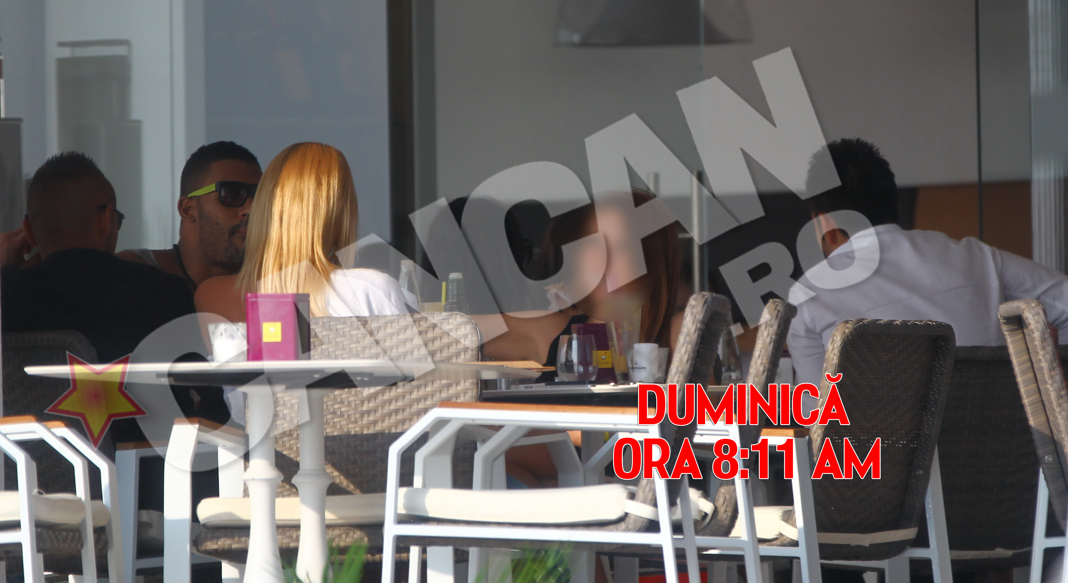 O zi mai tarziu, armonia parea sa se fi reinstalat in cuplu. Cel putin aparent...