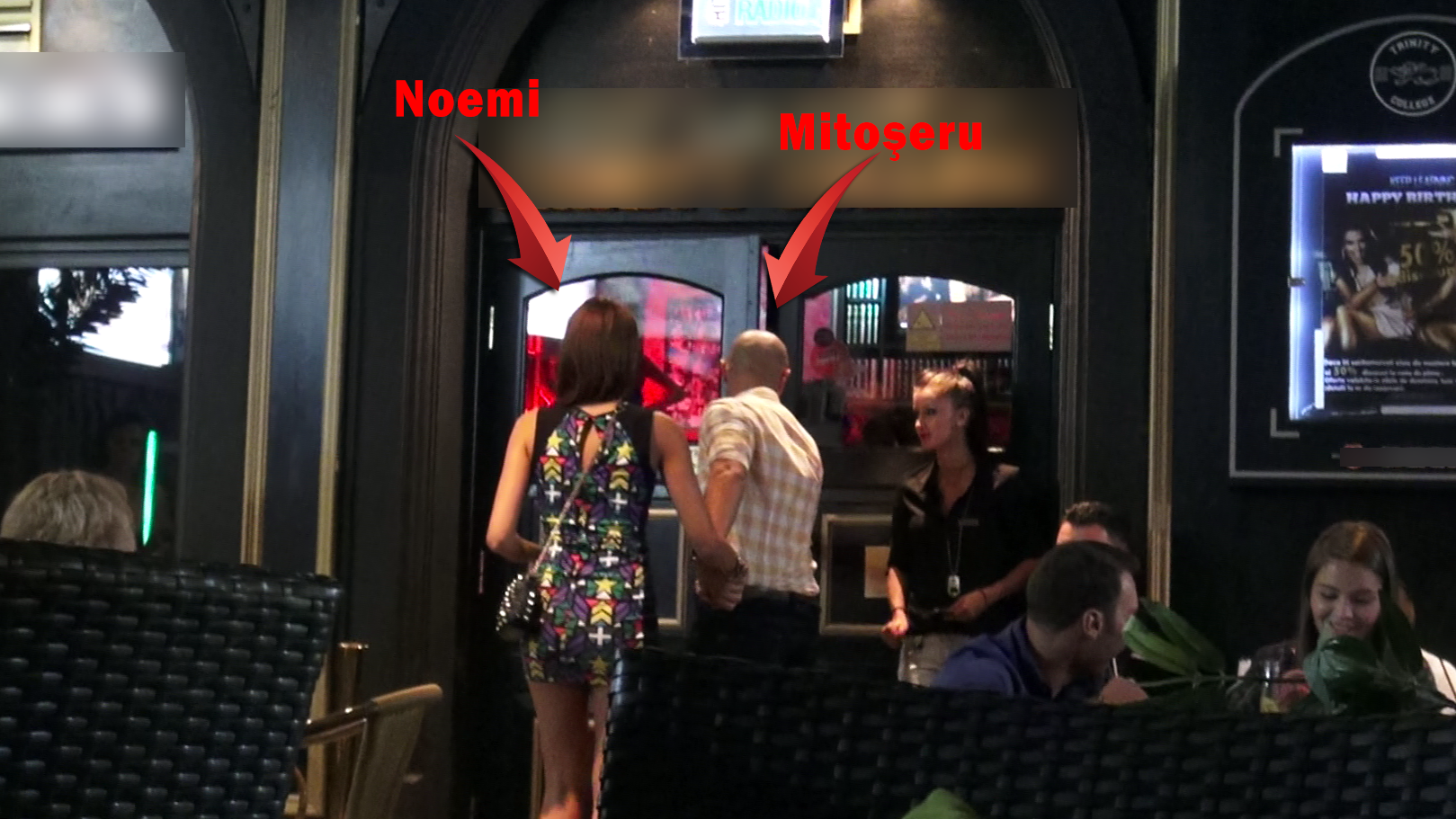 Dupa o plimbare prin Centrul Vechi, Mihai si Noemi au mers intr-un club