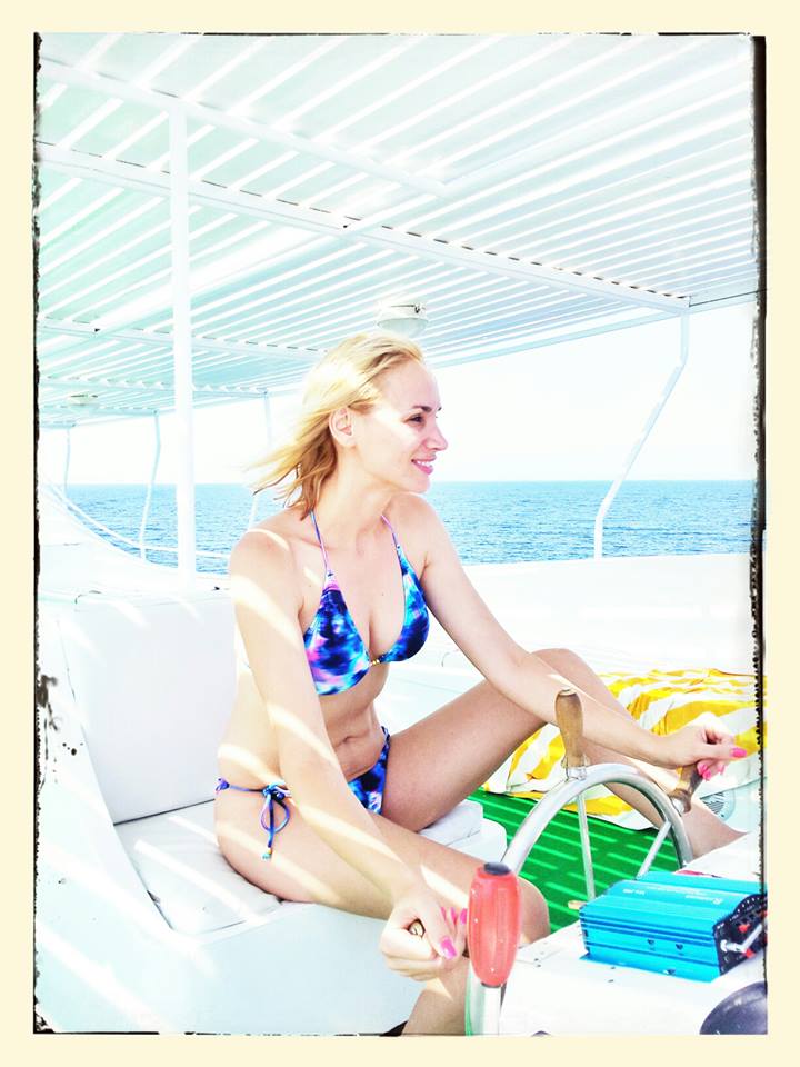 In vacanta de vara, Ramona si familia s-au distrat in Egipt